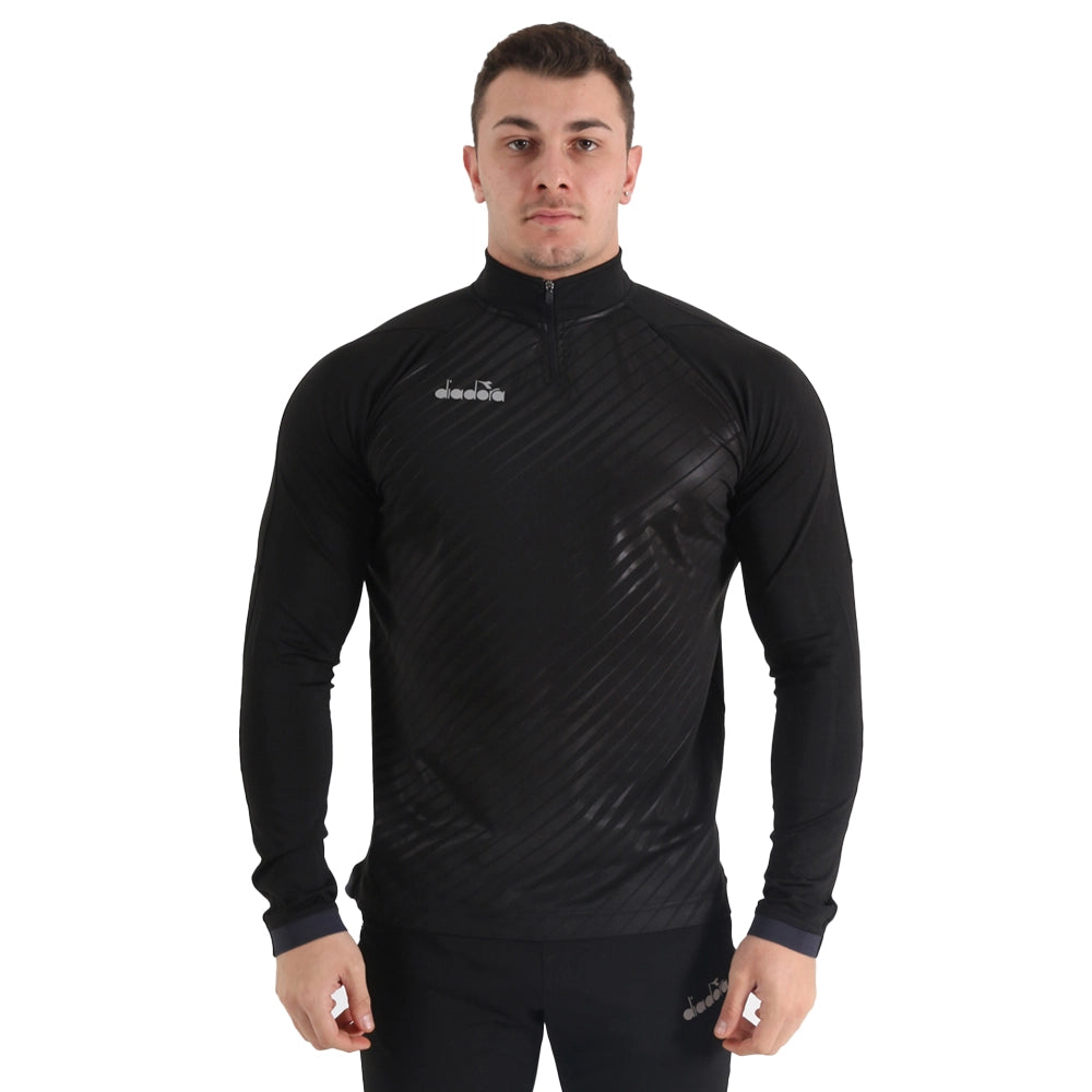 Diadora Elite Antrenman Eşofman Üstü Siyah