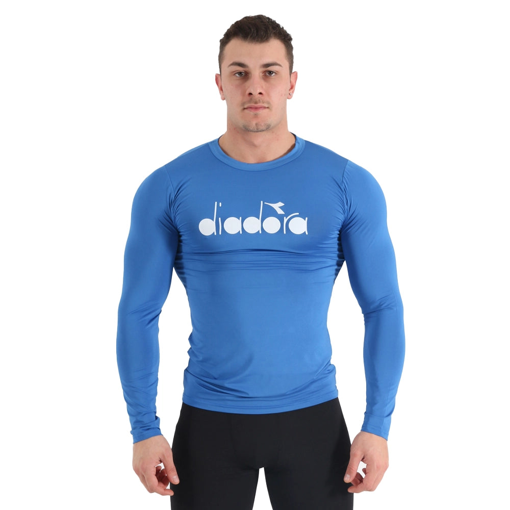 Diadora Soloben Uzun Kollu İçlik Saks Mavi