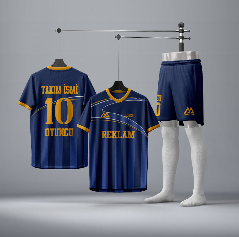 Mianoo Dijital Futbol Forması SP007 (Forma + Şort)