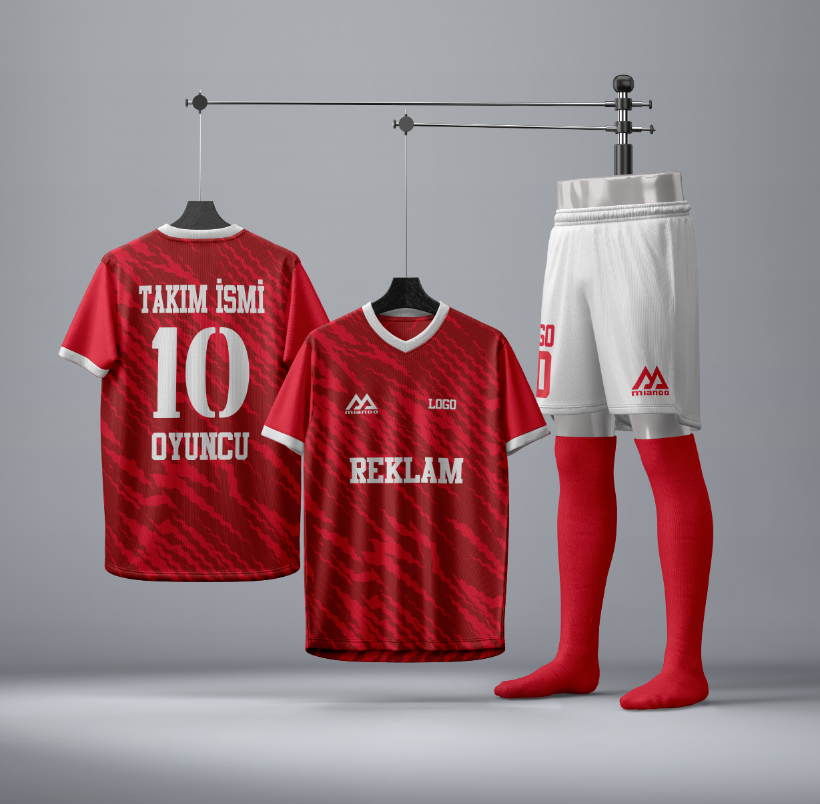 Mianoo Dijital Futbol Forması SP011 (Forma + Şort)