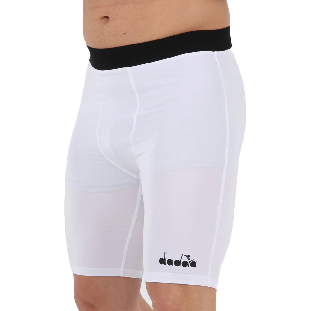 Diadora Flatron Pro Kısa Futbol Taytı Beyaz