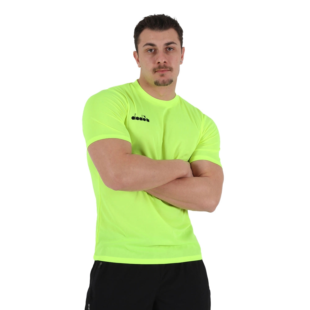Diadora Nacce Antrenman Tişört Neon Sarı