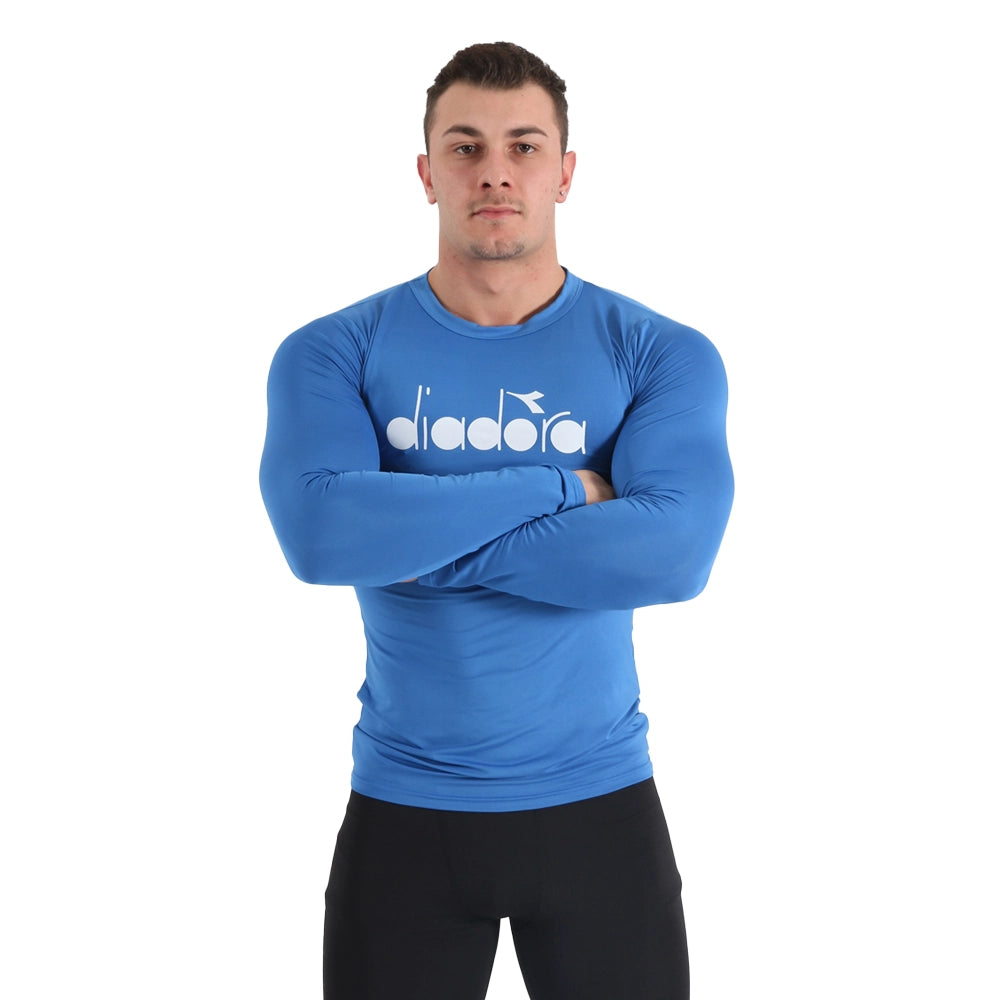 Diadora Soloben Uzun Kollu İçlik Saks Mavi