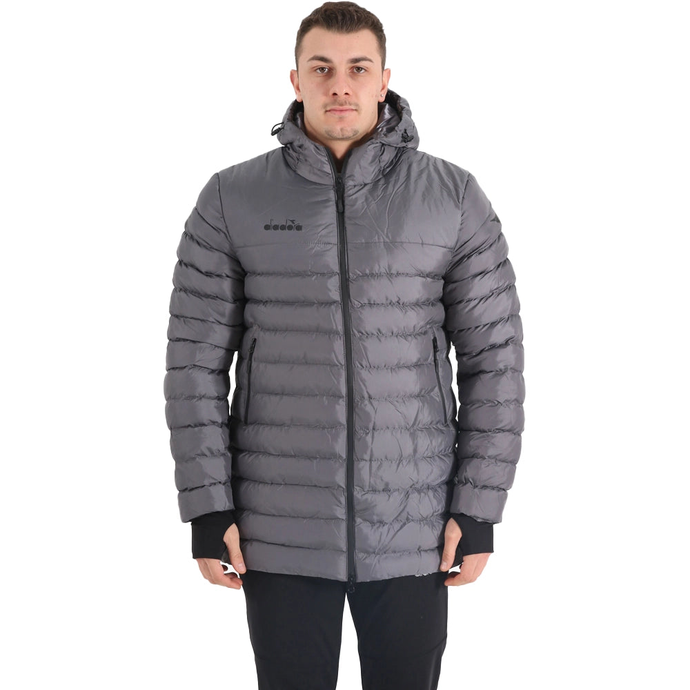 Diadora Motto Anorak Uzun Mont Gri