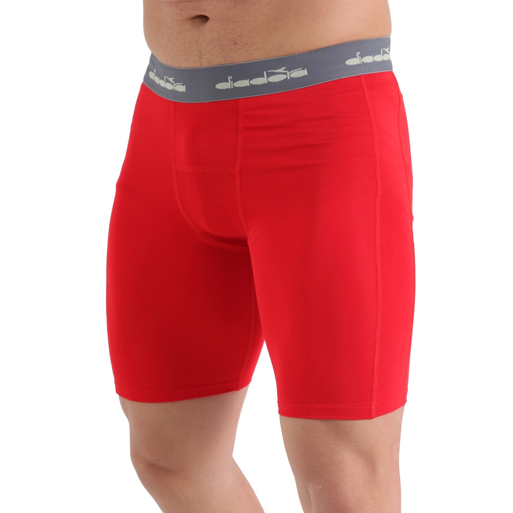 Diadora Flatron Pro Kısa Futbol Taytı Kırmızı