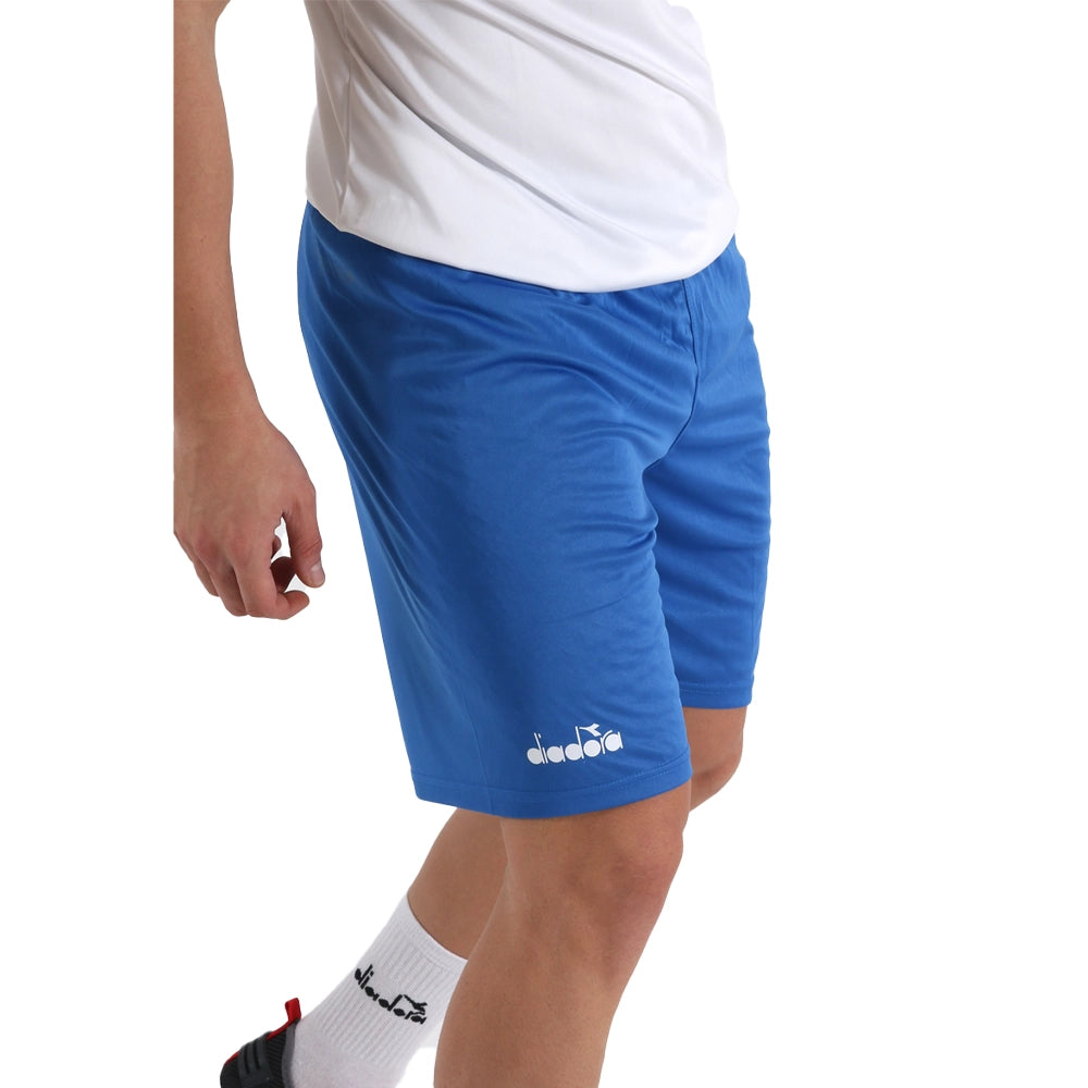 Diadora Düz Antrenman Şortu Saks Mavi