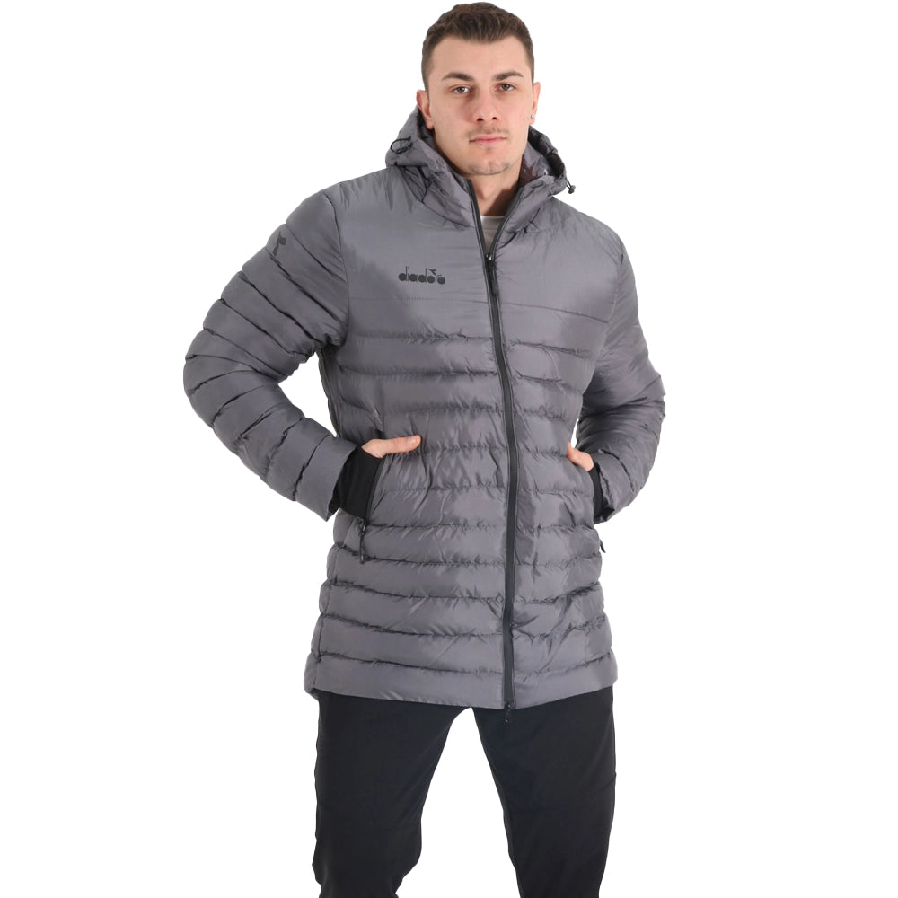 Diadora Motto Anorak Uzun Mont Gri