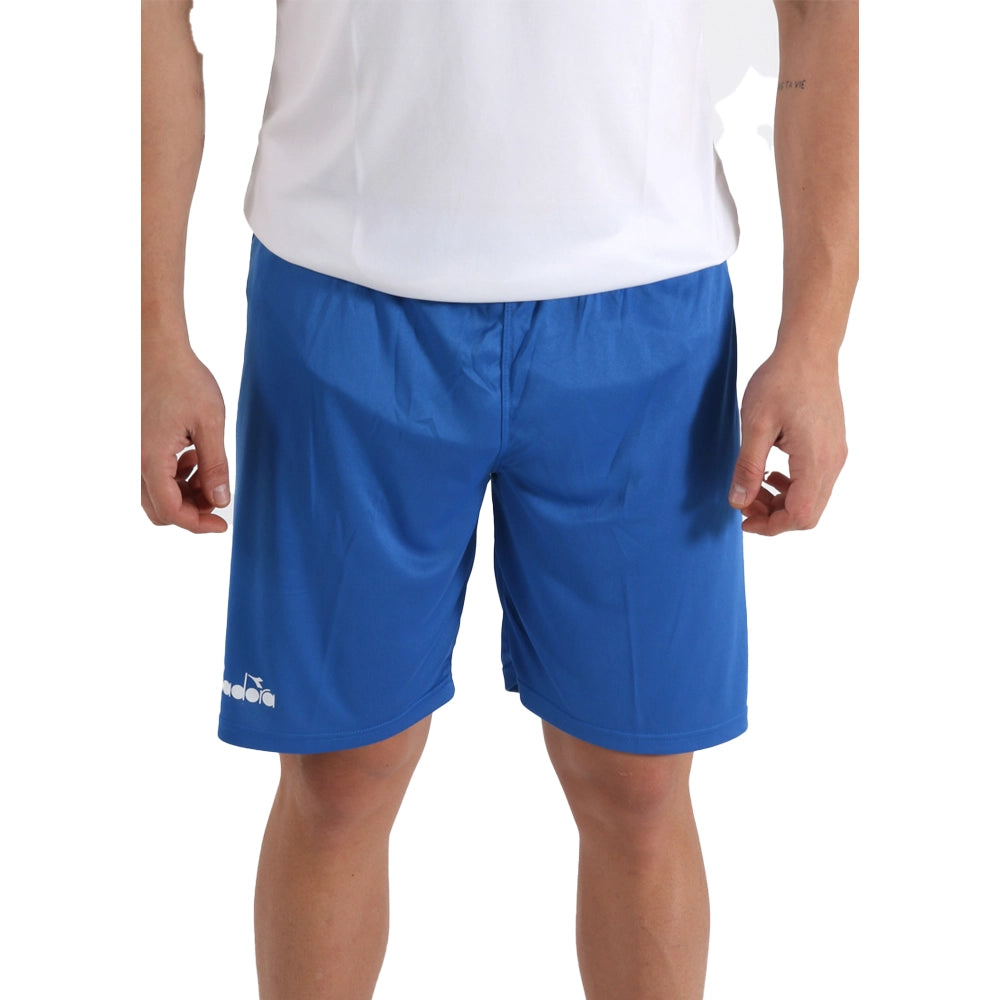 Diadora Düz Antrenman Şortu Saks Mavi