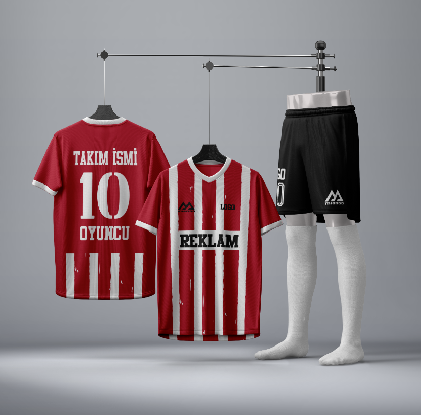 Mianoo Dijital Futbol Forması SP002 (Forma + Şort)
