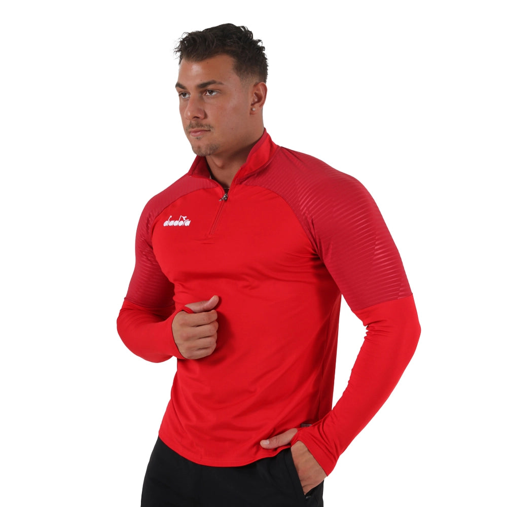 Diadora Premium Antrenman Eşofman Üstü Kırmızı