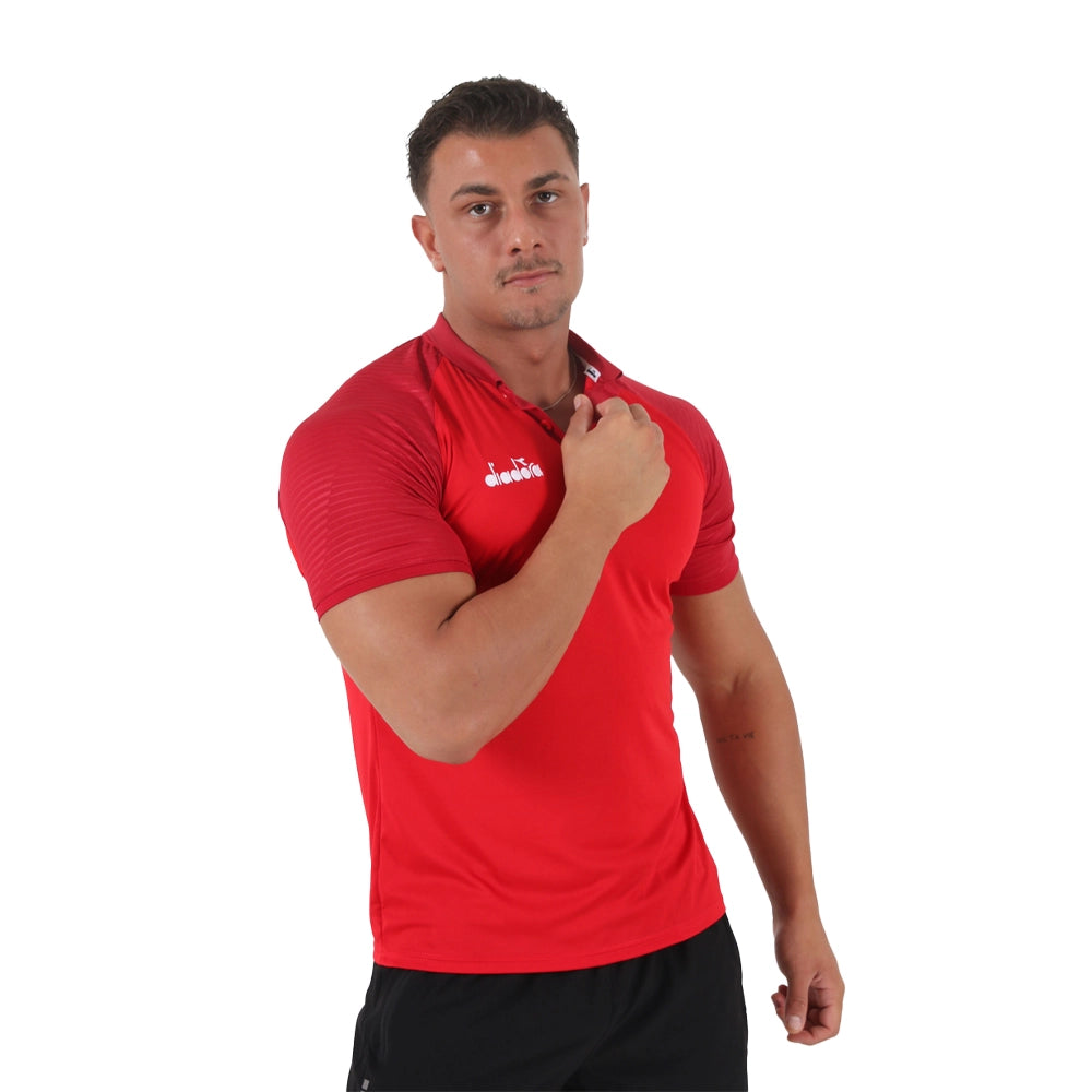 Diadora Elite Kamp Tişört Kırmızı