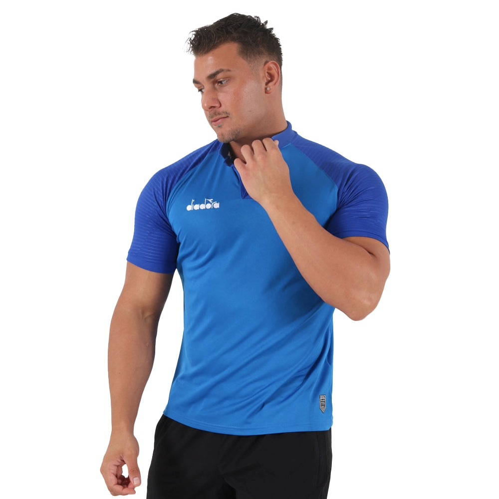 Diadora Elite Kamp Tişört Saks Mavi