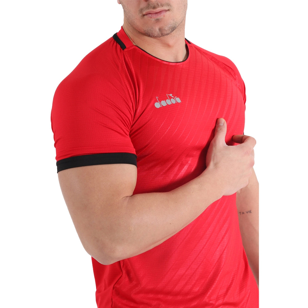 Diadora Elite Antrenman Tişört Kırmızı