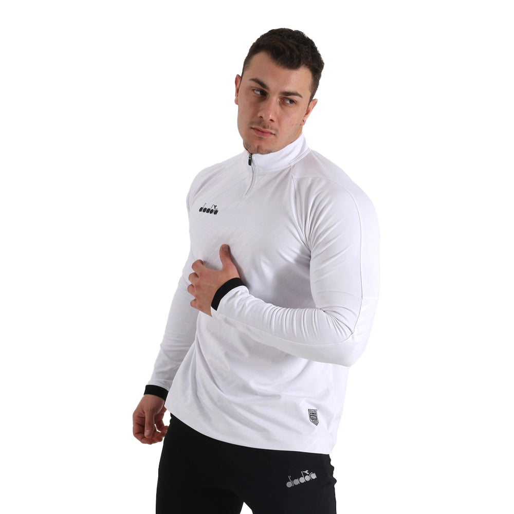 Diadora Elite Antrenman Eşofman Üstü Beyaz