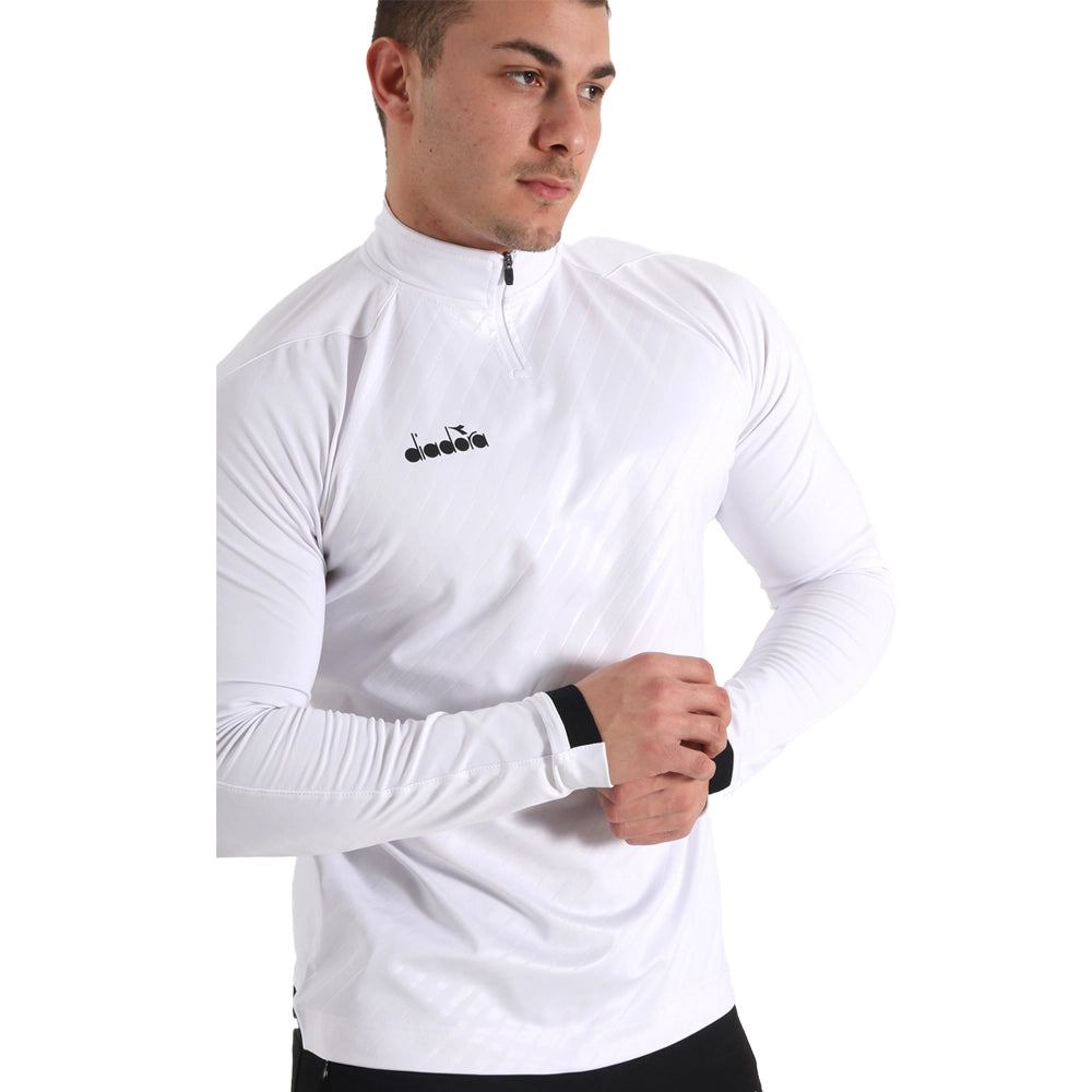Diadora Elite Antrenman Eşofman Üstü Beyaz