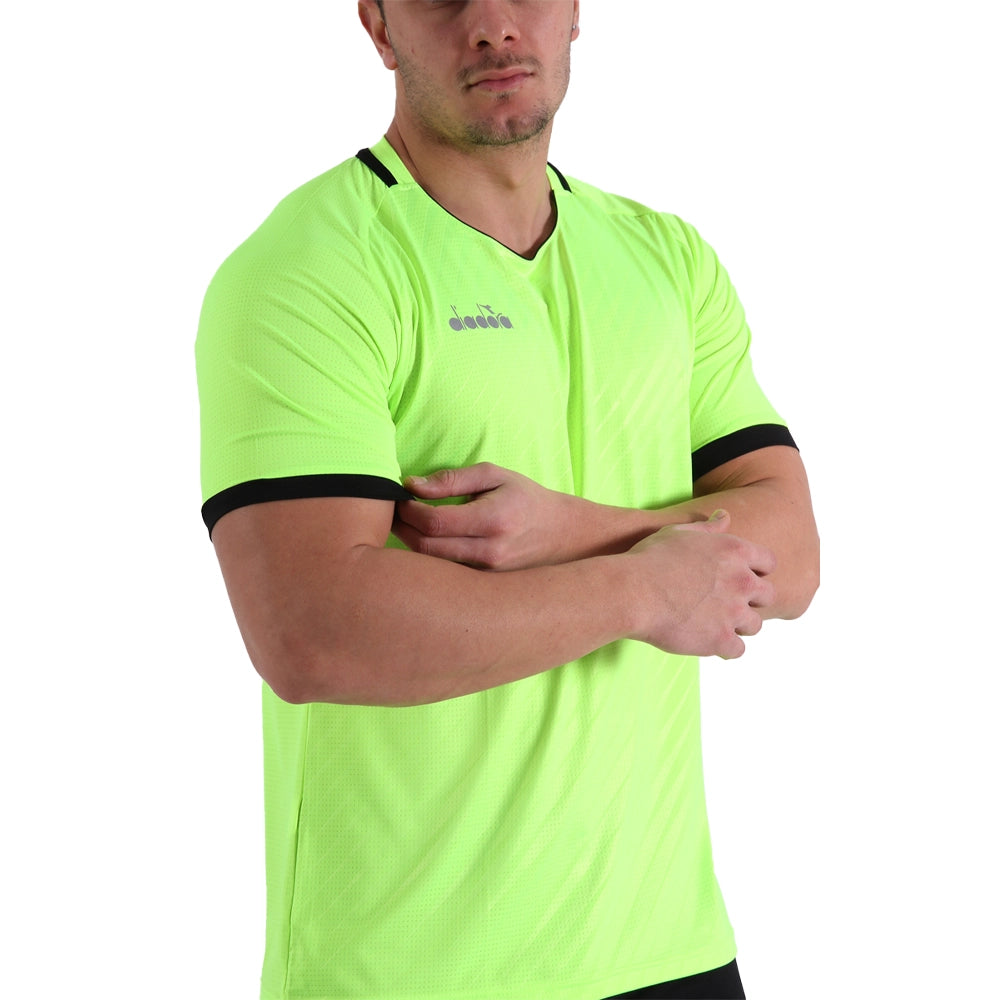 Diadora Elite Antrenman Tişört Neon Yeşil