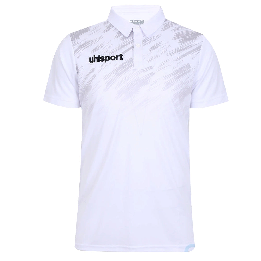 Uhlsport Brush Polo Kamp Tişört Beyaz