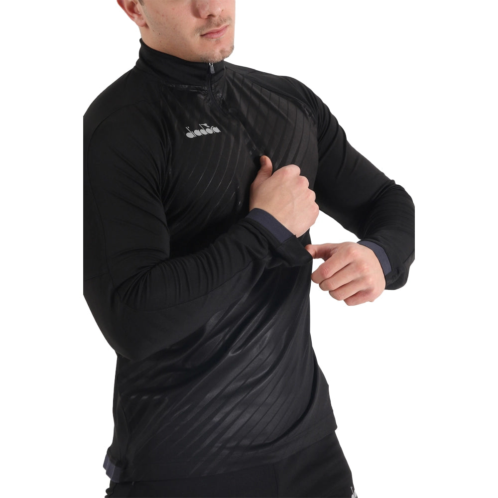 Diadora Elite Antrenman Eşofman Üstü Siyah