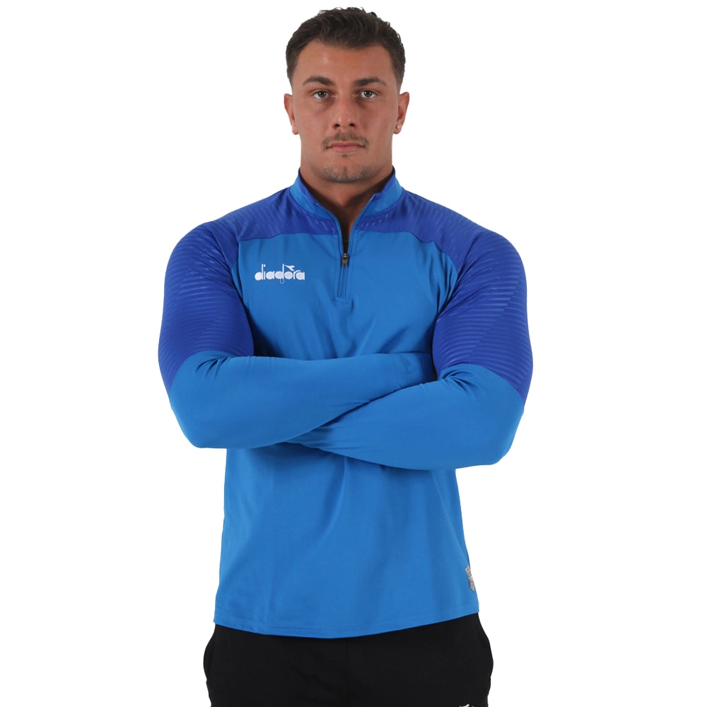 Diadora Premium Antrenman Eşofman Üstü Saks Mavi