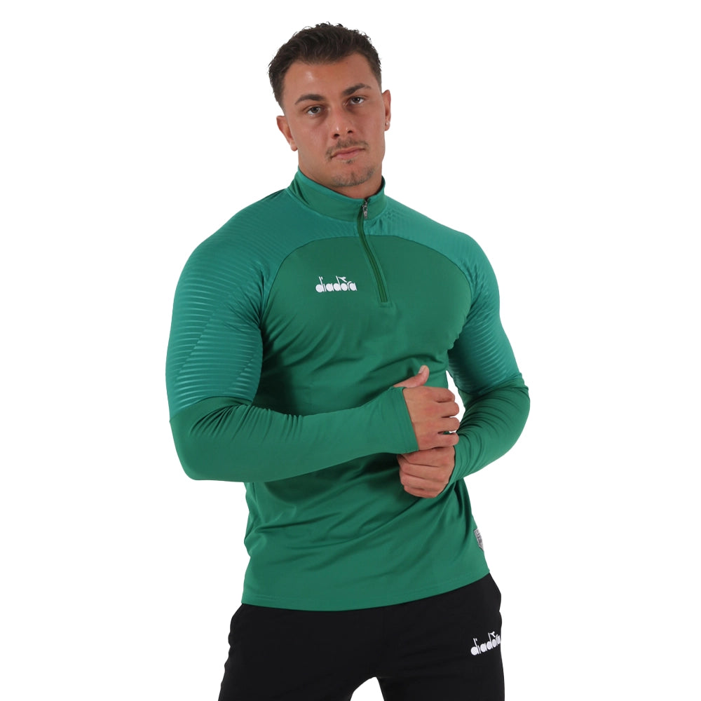 Diadora Premium Antrenman Eşofman Üstü Yeşil