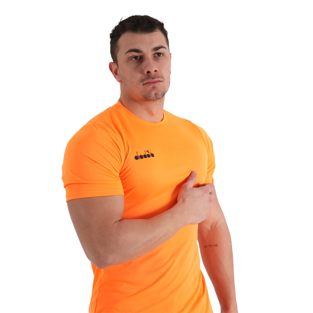 Diadora Nacce Antrenman Tişört Neon Turuncu